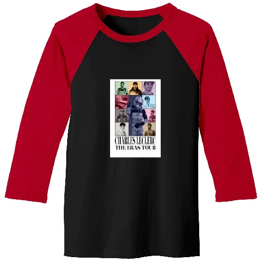 Charles Leclerc Eras Tour (3) Baseball Tees