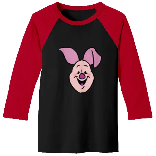 Disneyss Winnie The Pooh Piglet Happy Big Faces Costume Baseball Tees