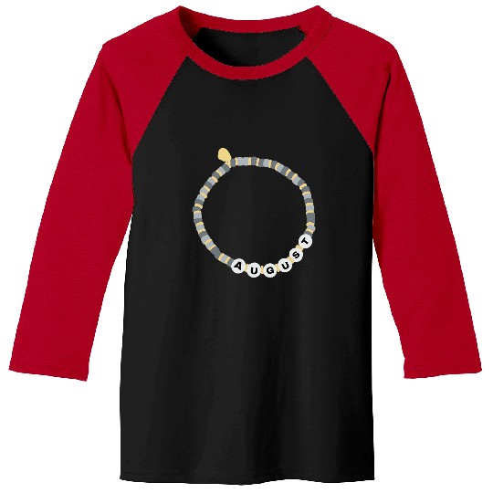 Discover August  Taylor Folklore TShirt Baseball Tees