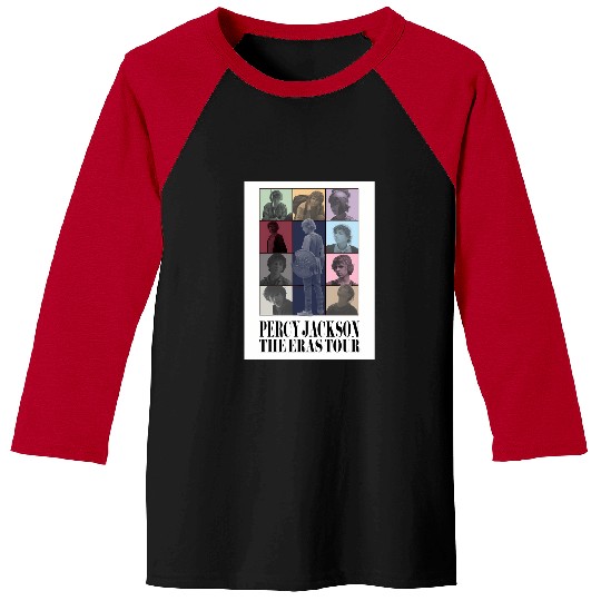 Percy Jackson Eras Tour Poster Baseball Tees