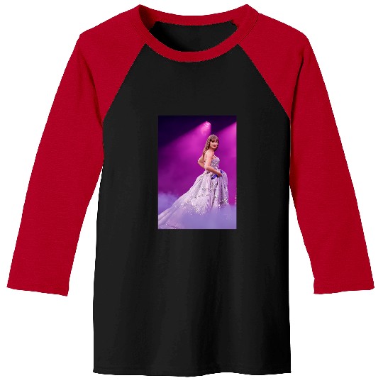 Discover Eras Tour Taylorss Swift Speak Now Purple Enchanted/Long Live Dress Baseball Tees