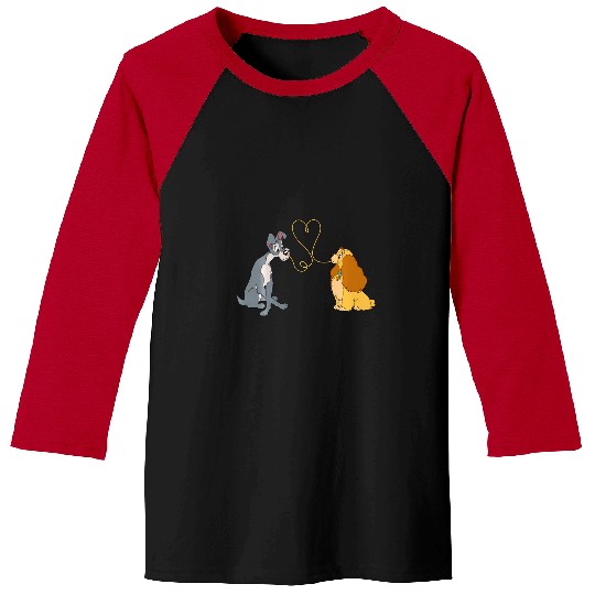 Disney Lady And The Tramp Bella Notte Baseball Tees