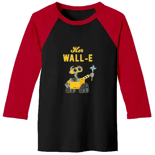 Disney Pixar Wall-E Her Wall-E Couples Baseball Tees
