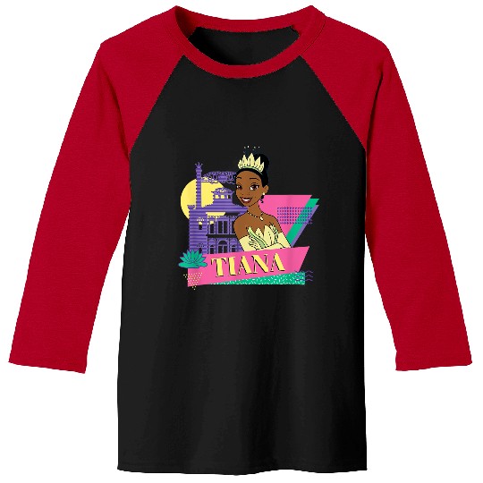 Disneyss The Princess And The Frog Couples Matching Tiana Baseball Tees