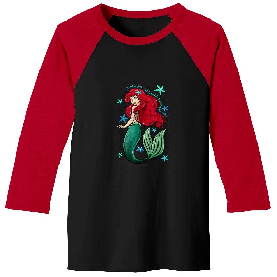 Disneyss The Little Mermaid Ariels Song music nout Baseball Tees