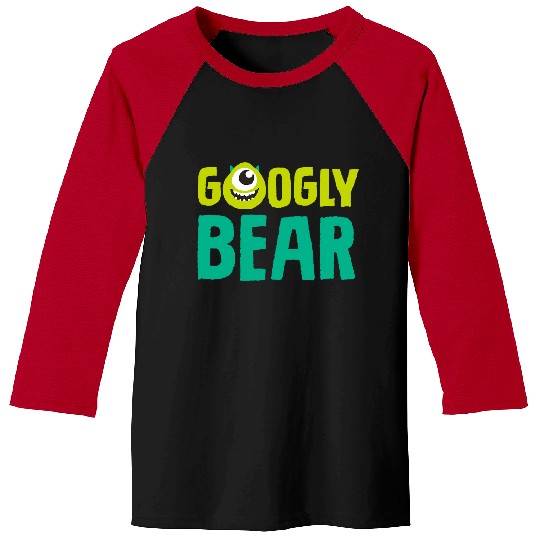 Disney and Pixar’s Monsters, Inc. Mike Wazowski Googly Bear Long Sleeve Baseball Tees