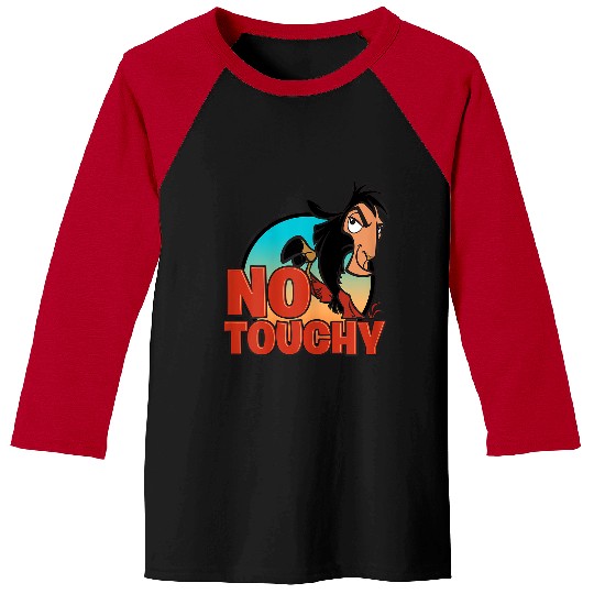 Disneyss Emperor New Groove No Touchy Smirky Graphic Baseball Tees