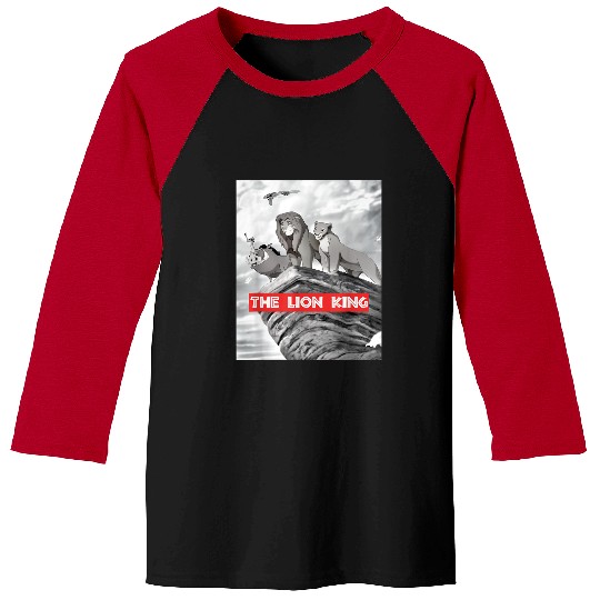 Disneyss The Lion King Supreme King Group shots Chest Poster Baseball Tees