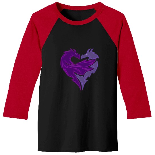 Disney Descendants 2 Mal Dragon Baseball Tees