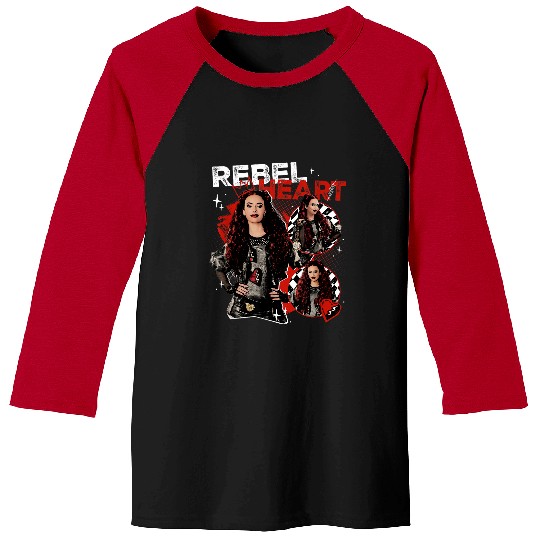 Disney Descendants The Rise Of Red Rebel At Heart Big Logo Baseball Tees