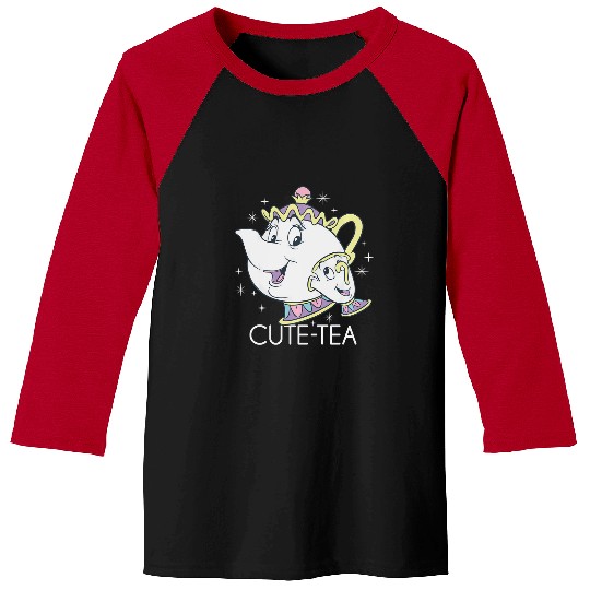 Disney Beauty And The Beast Mrs. Potts And Chip Mother'S Day Baseball Tees