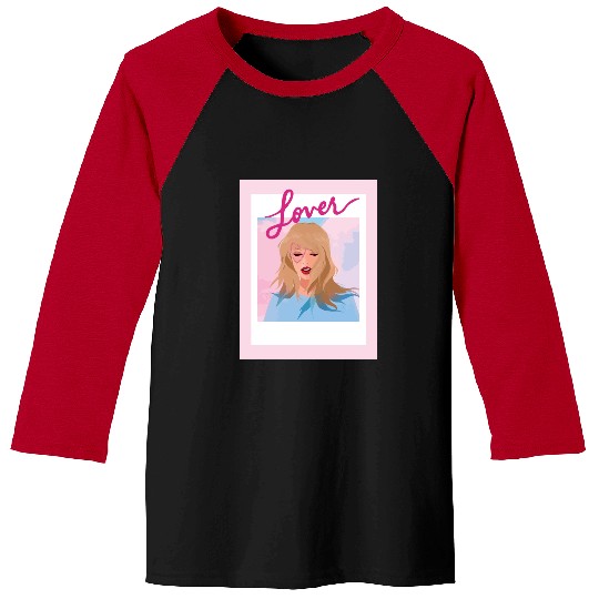 Discover Taylor Lover Album Art Baseball Tees