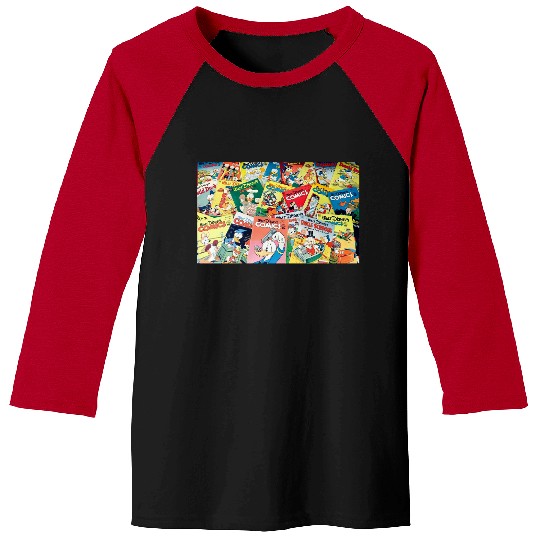 Disney Comics TShirt Baseball Tees