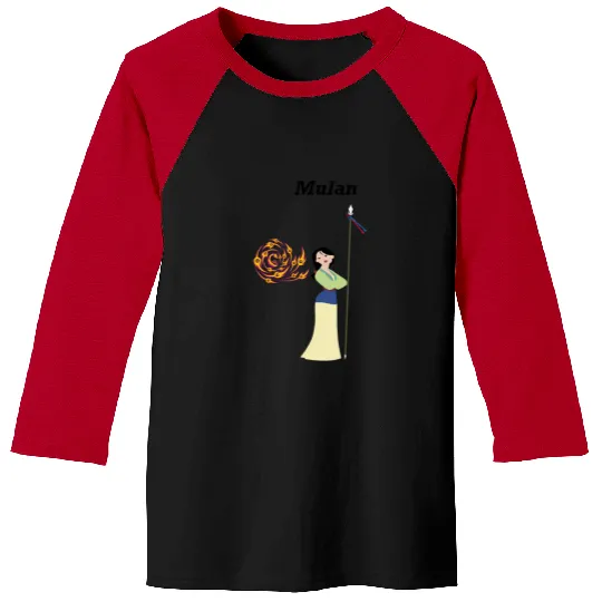 Mulan old chinese legend also in disney phoenix Baseball Tees