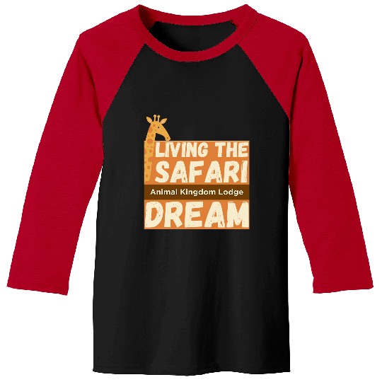 Live the Adventure ofDisneys Animal Kingdom Lodge TShirt Baseball Tees