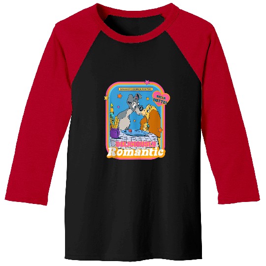 Disneyss Lady And The Tramp Deliciously Romantic Baseball Tees