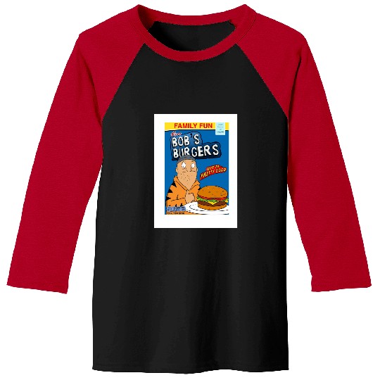 Bobs Burgers cereal Baseball Tees