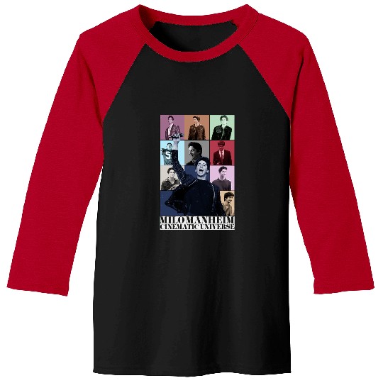 Milo Manheim Cinematic Universe (Eras tour style) Active T-Shirt Baseball Tees
