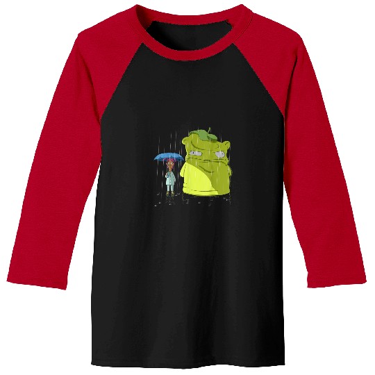 Bobs Burgers Louise Kuchi Kopi Rain Portrait Baseball Tees