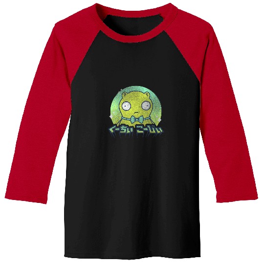 Bobs Burgers Kuchi Kopi Kanji Portrait Baseball Tees