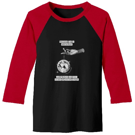 Discover Mirrorball Taylor Folklore Baseball Tees