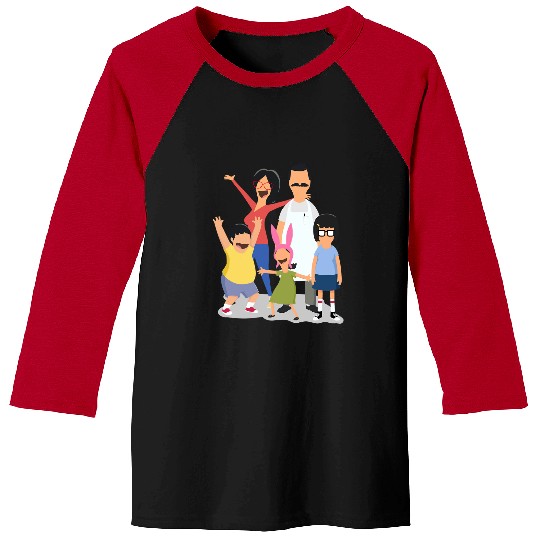Minimal Belchers  : Bobs Burgers Family Shirt, Bobs Burgers Vintage Baseball Tees