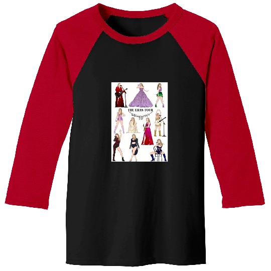 Discover the eras tour edinburgh night 3 handdrawn poster Baseball Tees