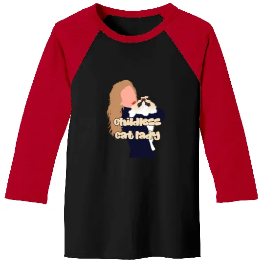 Discover Taylor  Benjamin Childless Cat Lady 443 Baseball Tees