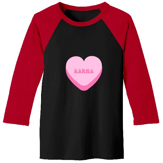 Discover Karma Taylor Heart Baseball Tees