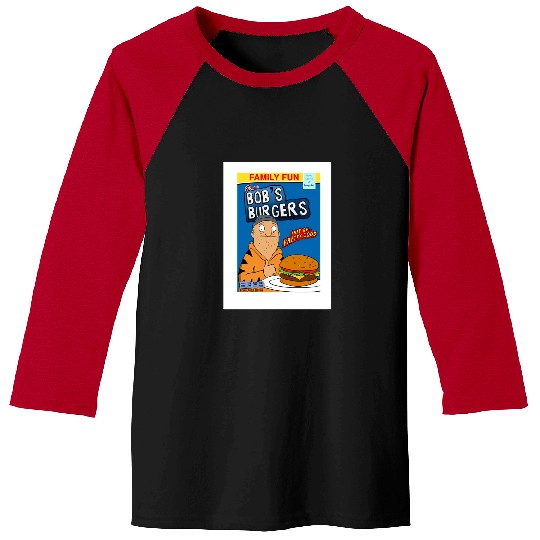 Bobs Burgers cereal Baseball Tees
