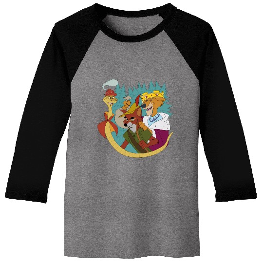 Disney Robin Hood Love Will Live Baseball Tees