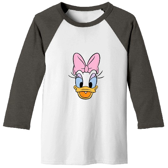 Disney Daisy Duck Big Face Baseball Tees, Daisy Duck Baseball Tees