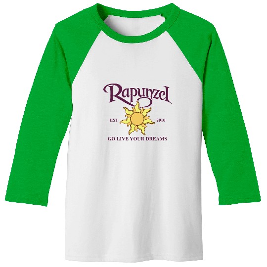 Disney Tangled Rapunzel Baseball Tees, Disneyland Vacation Holiday Baseball Tees