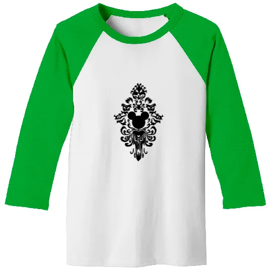 Haunted Mansion women's Baseball Tees, Disney Haunted Mansion ride