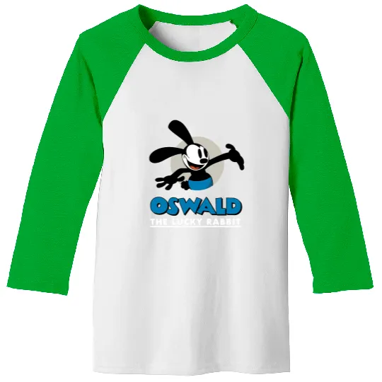 Disney Oswald the Lucky Rabbit vintage Baseball Tees, Disney Oswald Baseball Tees