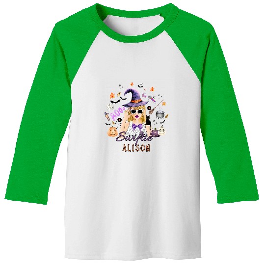 Discover Taylor Witch Baseball Tees, Eras tour Halloween Baseball Tees, Halloween taylor version Baseball Tees