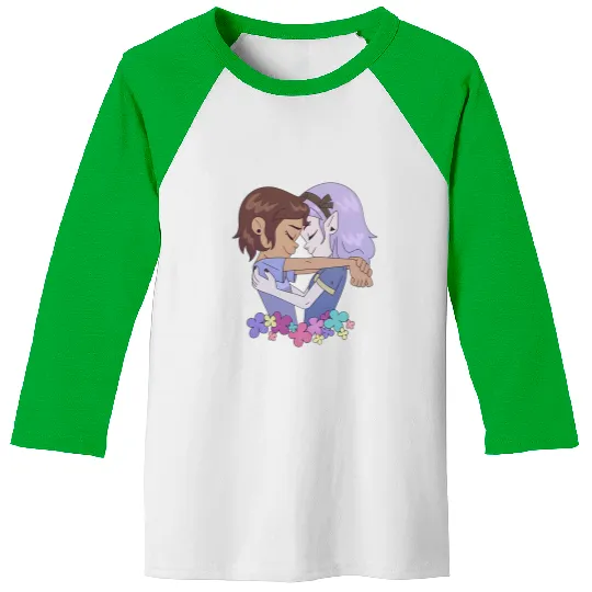 Luz x Amity Baseball Tees, Amity x Luz The Owl House, Disney Baseball Tees