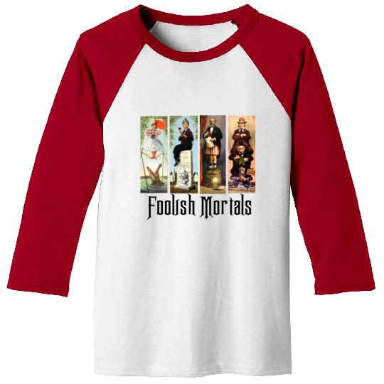 foolish mortals crop top, disney haunted mansion Flowy Cropped Tees