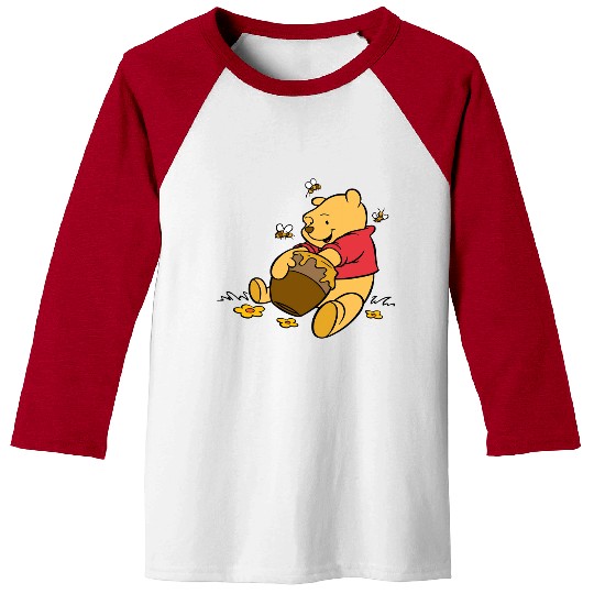 Hunny Winnie The Pooh Baseball Tees, Winnie The Pooh Baseball Tees, Hunny Baseball Tees, Disney Bound Baseball Tees