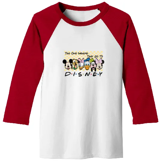 Mickey And Friends Disney Baseball Tees, Friends Matching, Disney Trip Baseball Tees, Mickey And Friends Baseball Tees