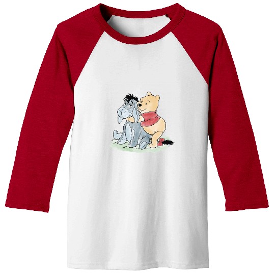 Pooh and Eeyore Baseball Tees, Winnie The Pooh, Disney Baseball Tees