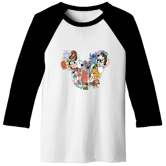 Disney Dogs Baseball Tees| Disney Baseball Tees|  Magic Kingdom Baseball Tees