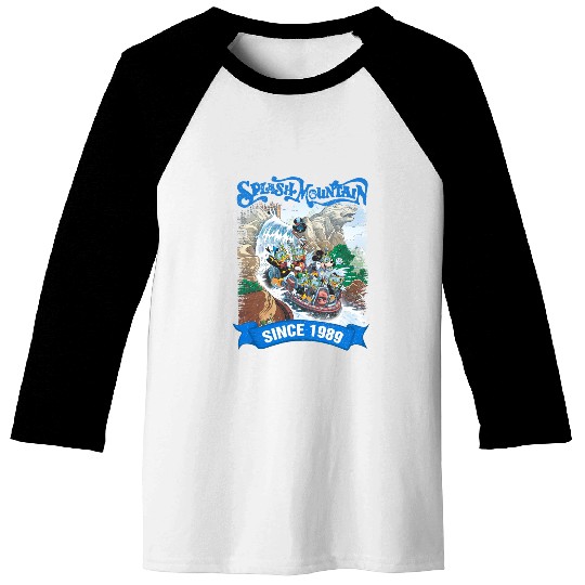Disney Splash Mountain Vintage Baseball Tees, Splash Mountain Baseball Tees