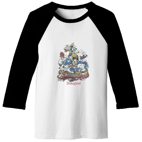 Retro Disneyland Splash Mountain Baseball Tees