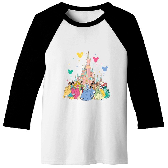 Disney Princess Baseball Tees, Disneyland Baseball Tees