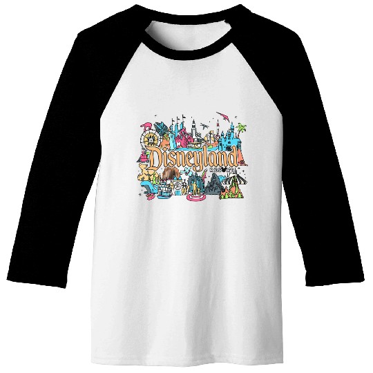 Vintage Disneyland Resort Baseball Tees