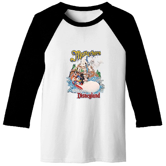 Disneyland Matterhorn Bobsleds Baseball Tees