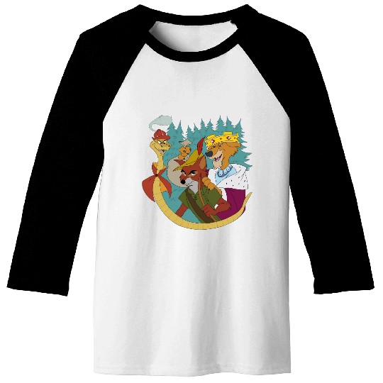 Disney Robin Hood Love Will Live Baseball Tees