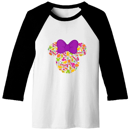 Disney Minnie Mouse Icon Candy Halloween Tank To Baseball Tees