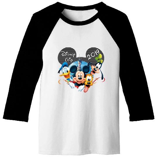 Disney Mickey,  Disney Castle, Disney Ear Baseball Tees
